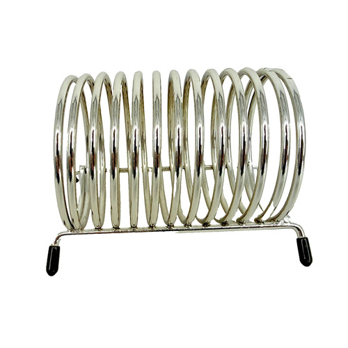 Chrome spiral wire letter - chrome,