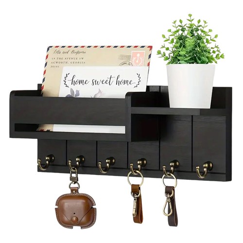 Wall mounted key holder mail - key, &
